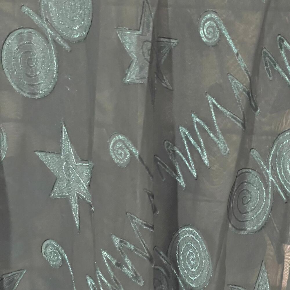 Victoria's Secret Vintage Gold Label Sheer Maxi Nightgown - Green - Medium - Picture 13 of 15